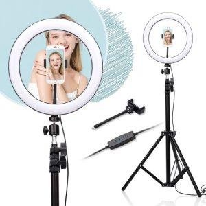 Hot-Selling-Desktop-Video-Ring-Light-6-10-12-18-Inch-with-Phone-Tripod-Stand
