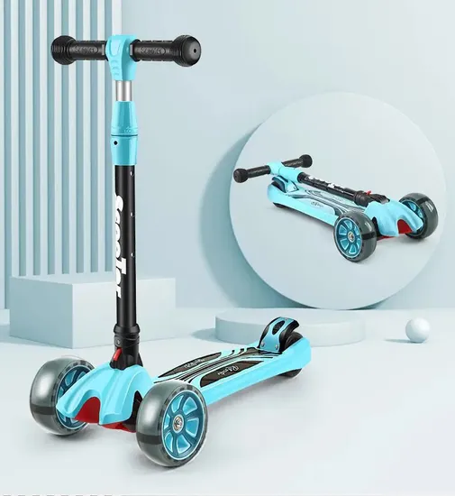 3-Wheels-Foldable-Toddler-Scooter-for-Kids